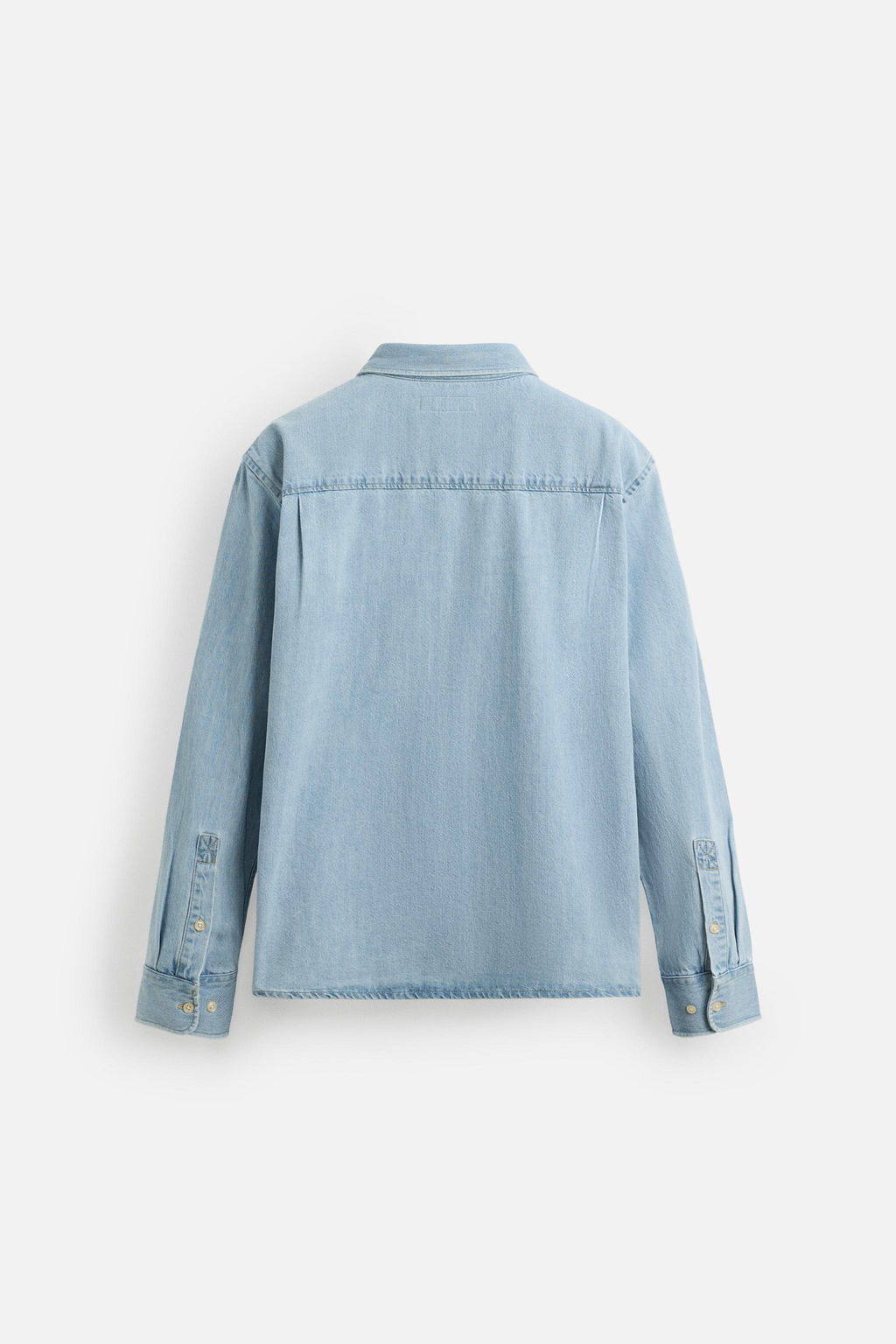REGULAR FIT DENIM SHIRT - Zara фото 15