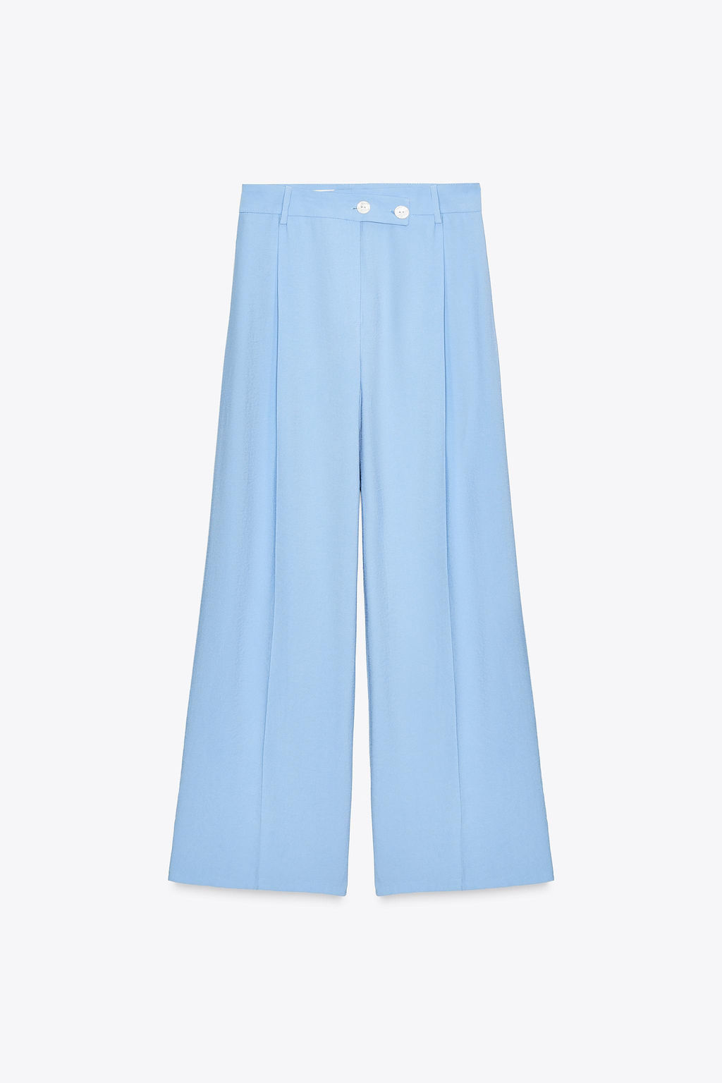 WIDE-LEG DARTED TROUSERS - Zara фото 4