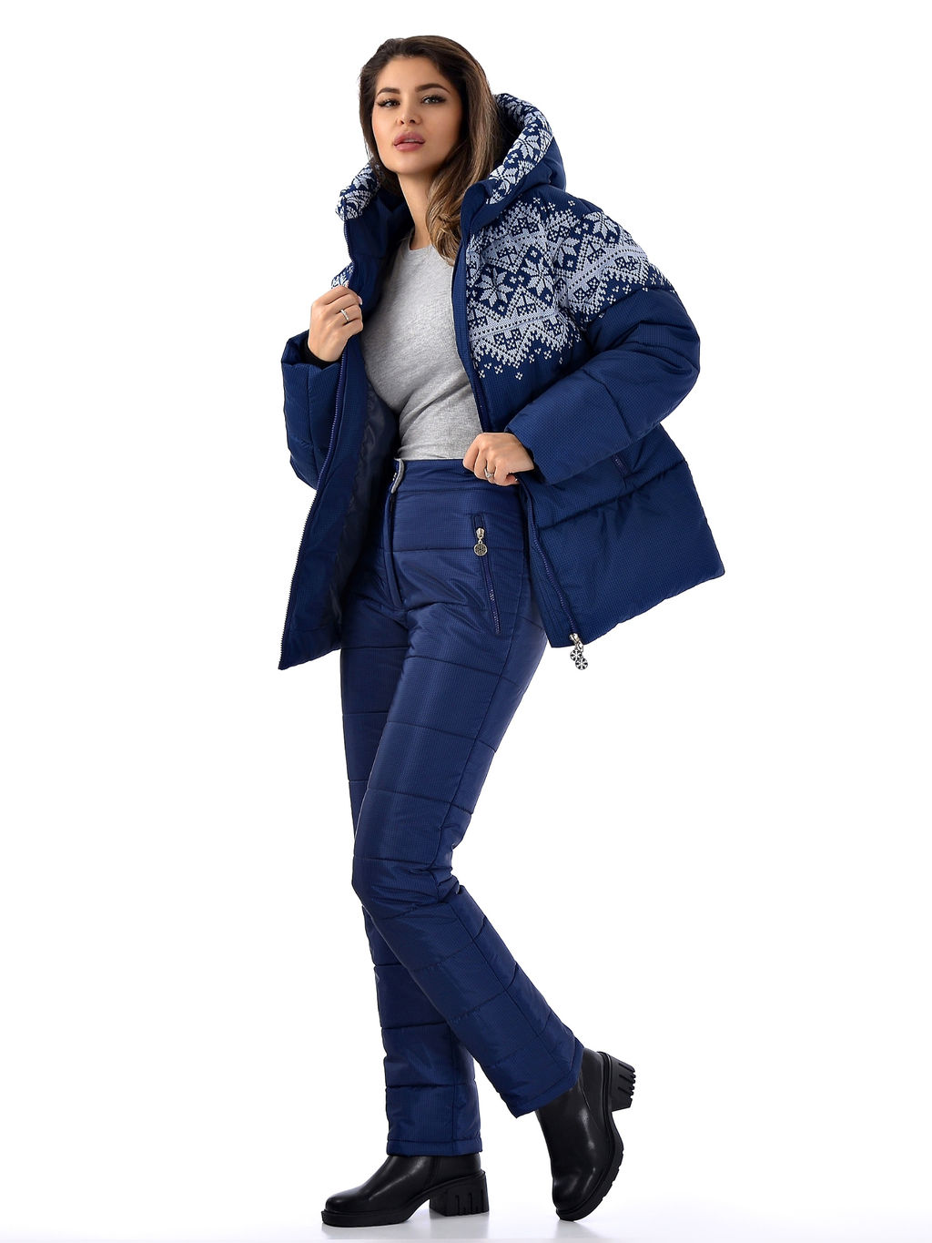 Брюки зимние, утепленные синтепоном. Очень теплые, легкие, удобные в носке - А+б коллекция фото 2