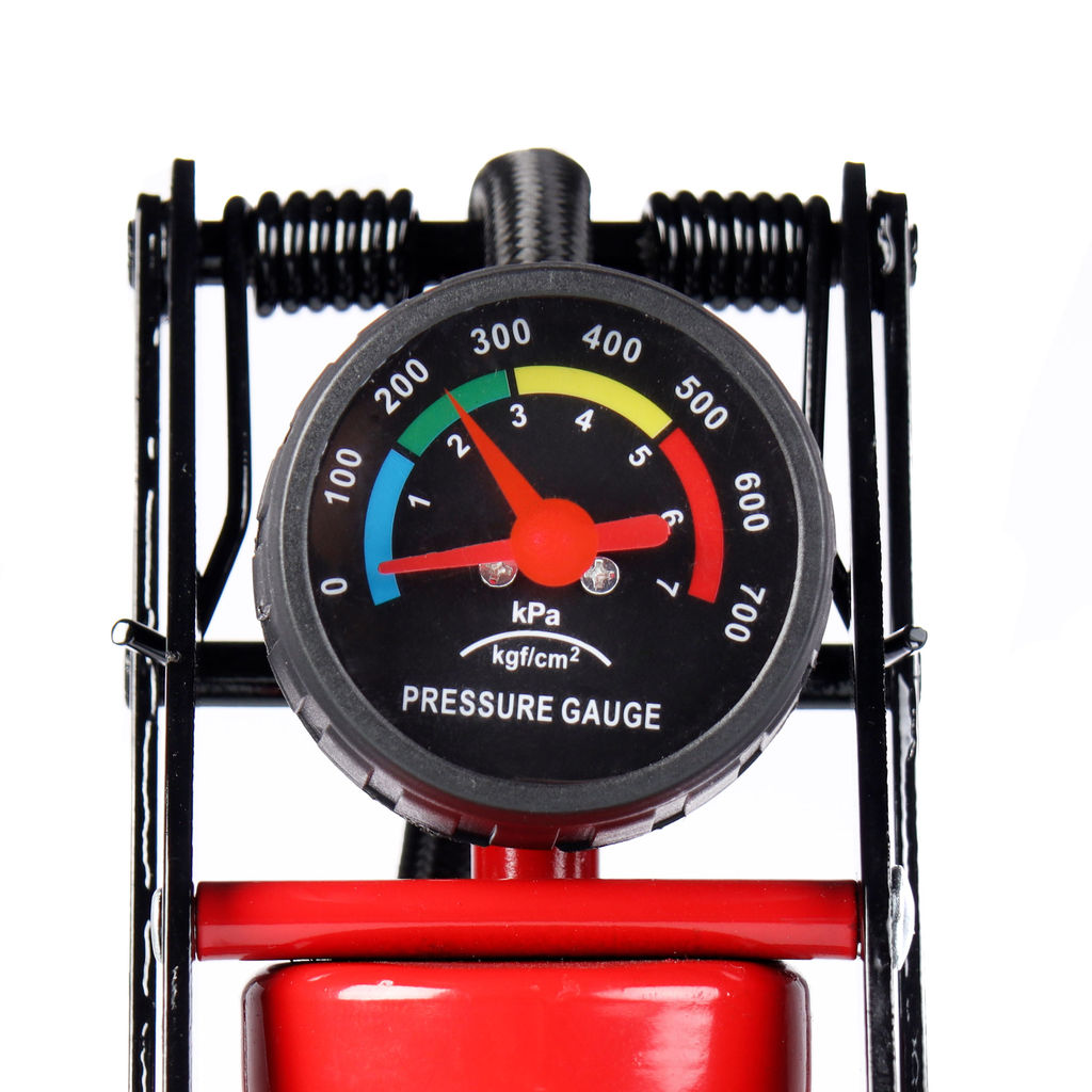 Насос ножной с манометром COMIRON FUJIN 1, однопоршневой, стальной корпус, 55*110мм. /уп 20/ - Галеонтрейд фото 17