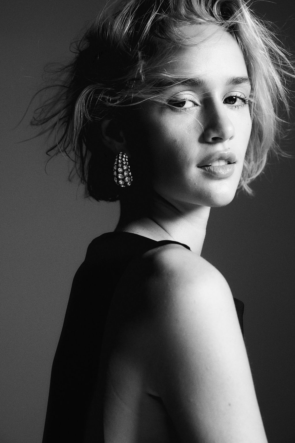 Pendientes cupula con strass - H&m фото 2