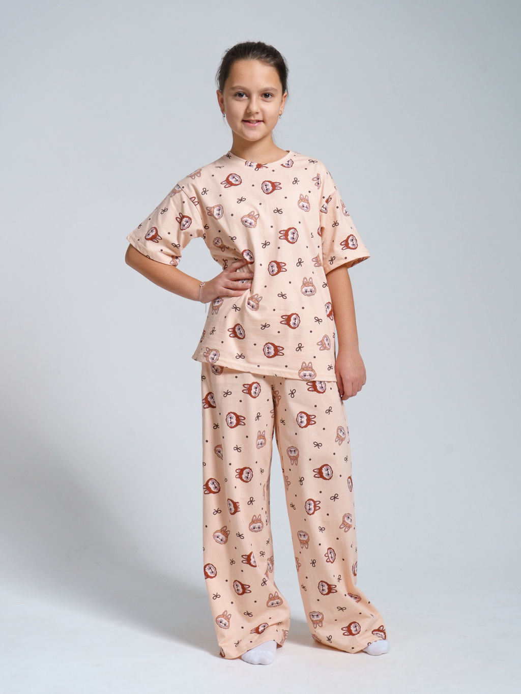 961Д Пижама детская "Бежевый"