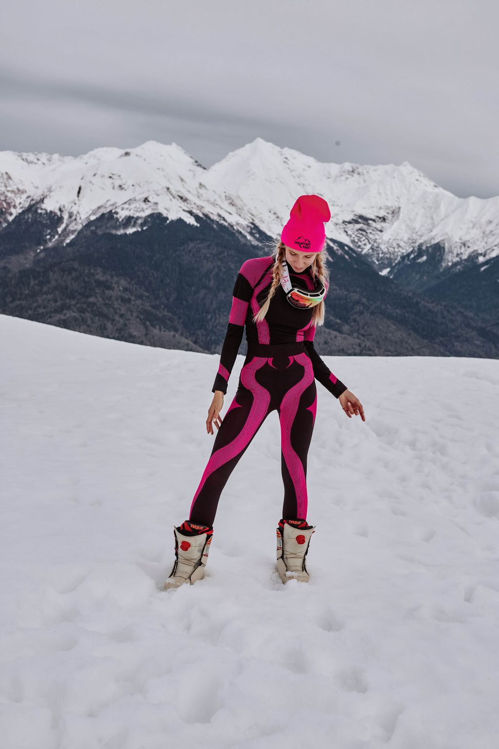 Термобелье Punch (Черный/Розовый)