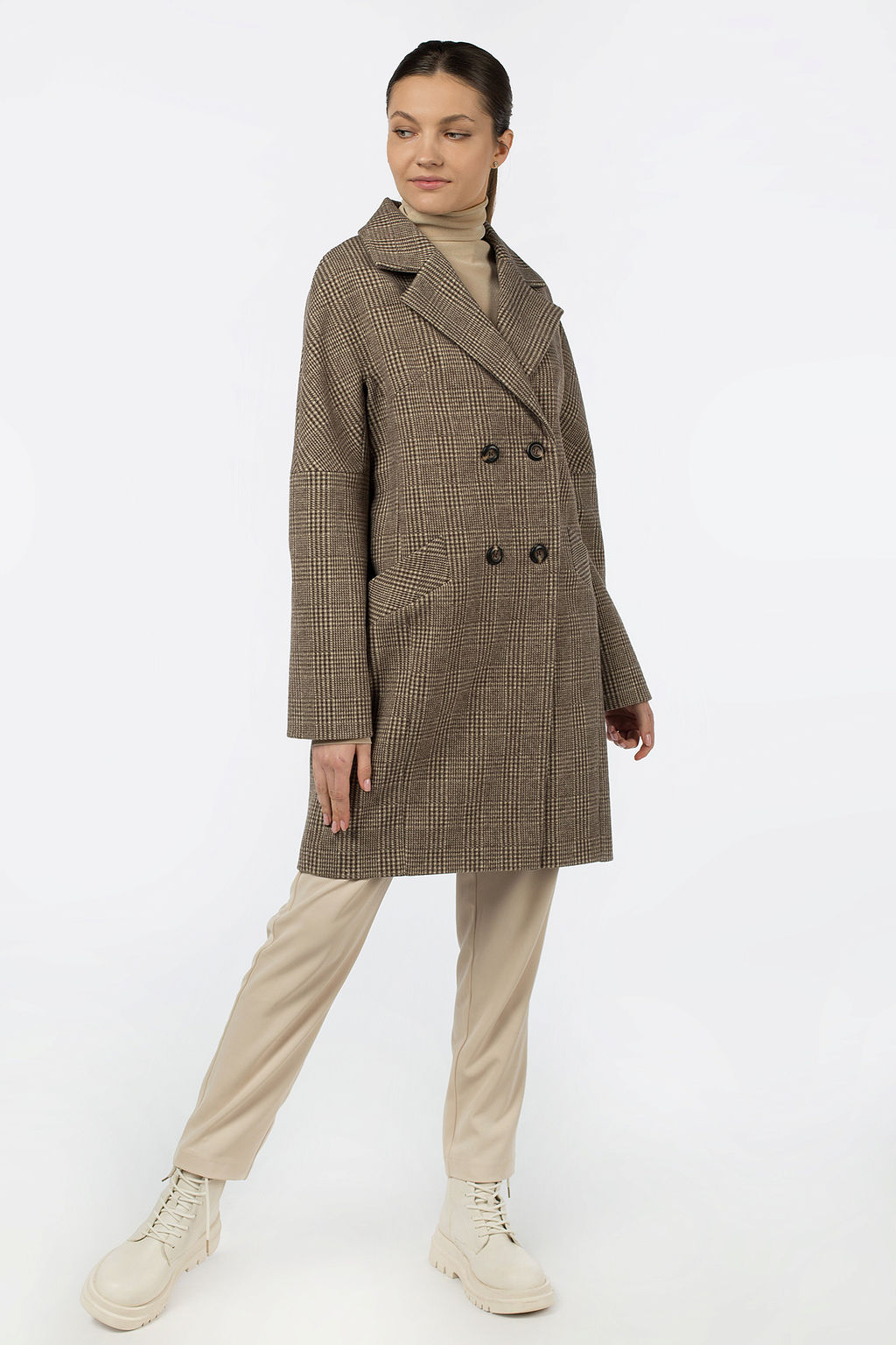 01-11146 Пальто женское демисезонное