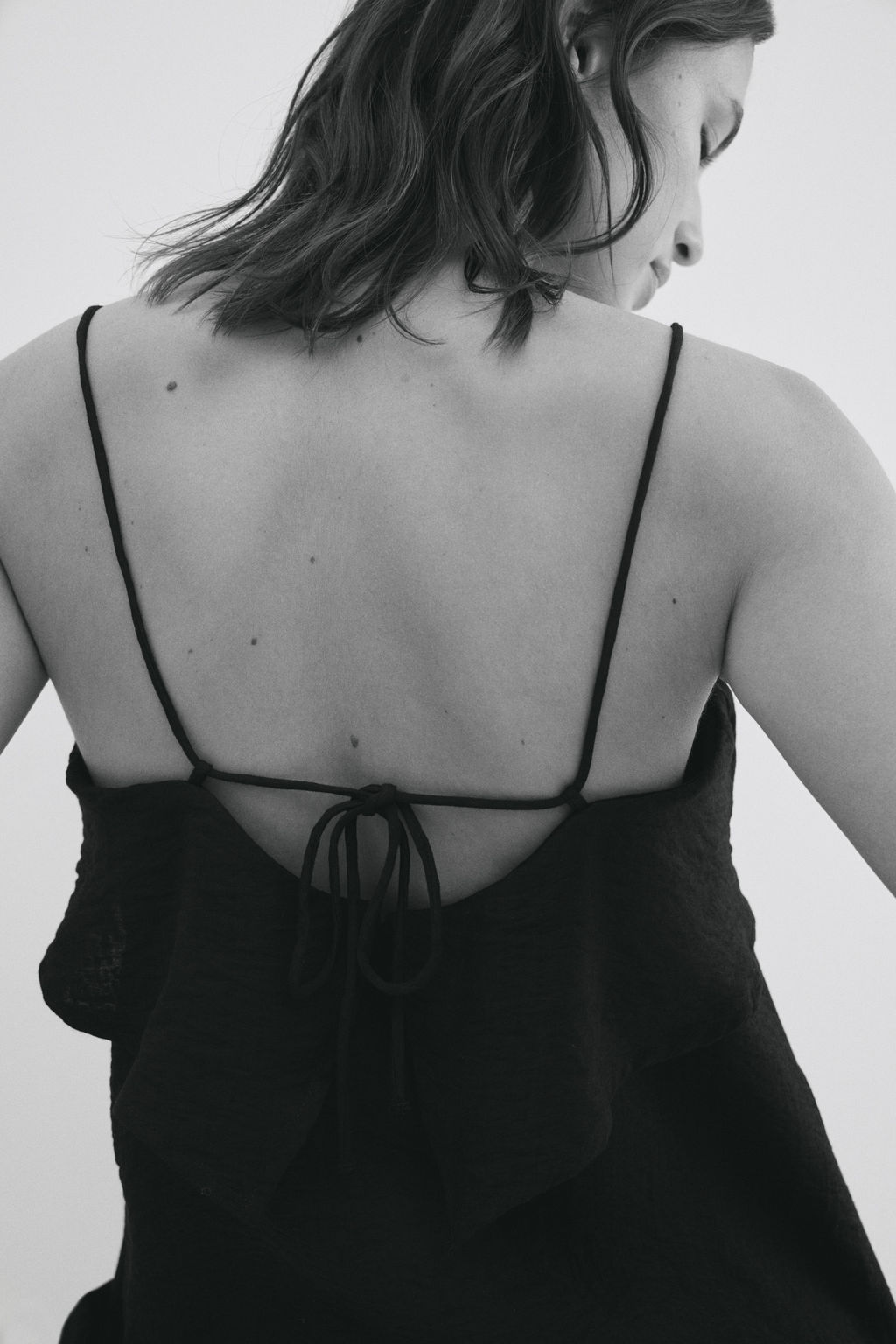 Top de tirantes espagueti en mezcla de viscosa - H&m фото 3