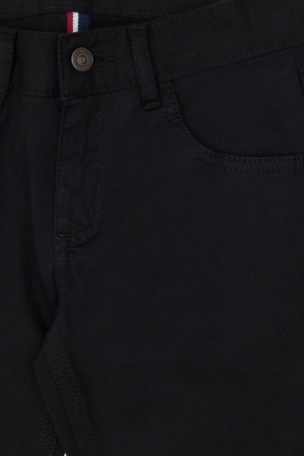 Черные брюки из плотной ткани для мальчика - U.s. polo assn фото 3