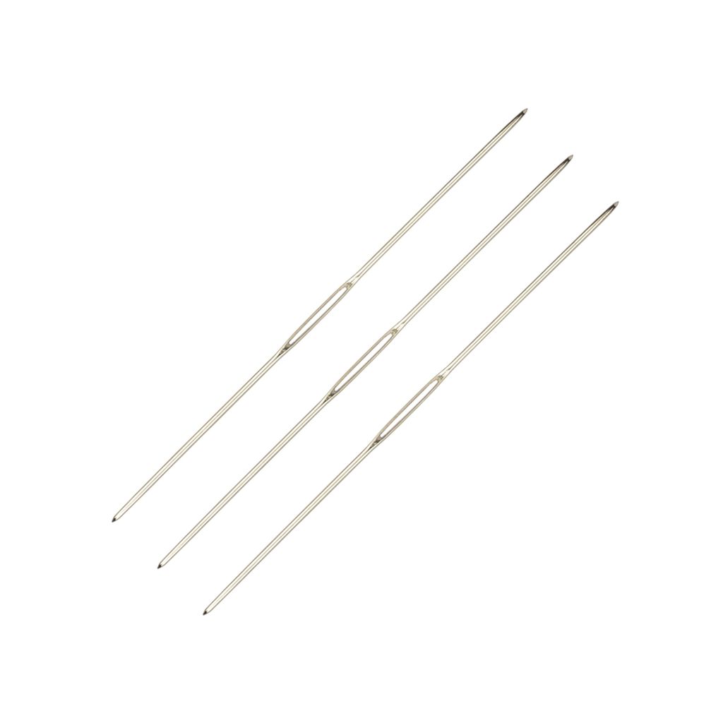 Иглы для шитья ручные Micron KSM-512 двусторонние гобеленовые 3 шт. в блистере 24