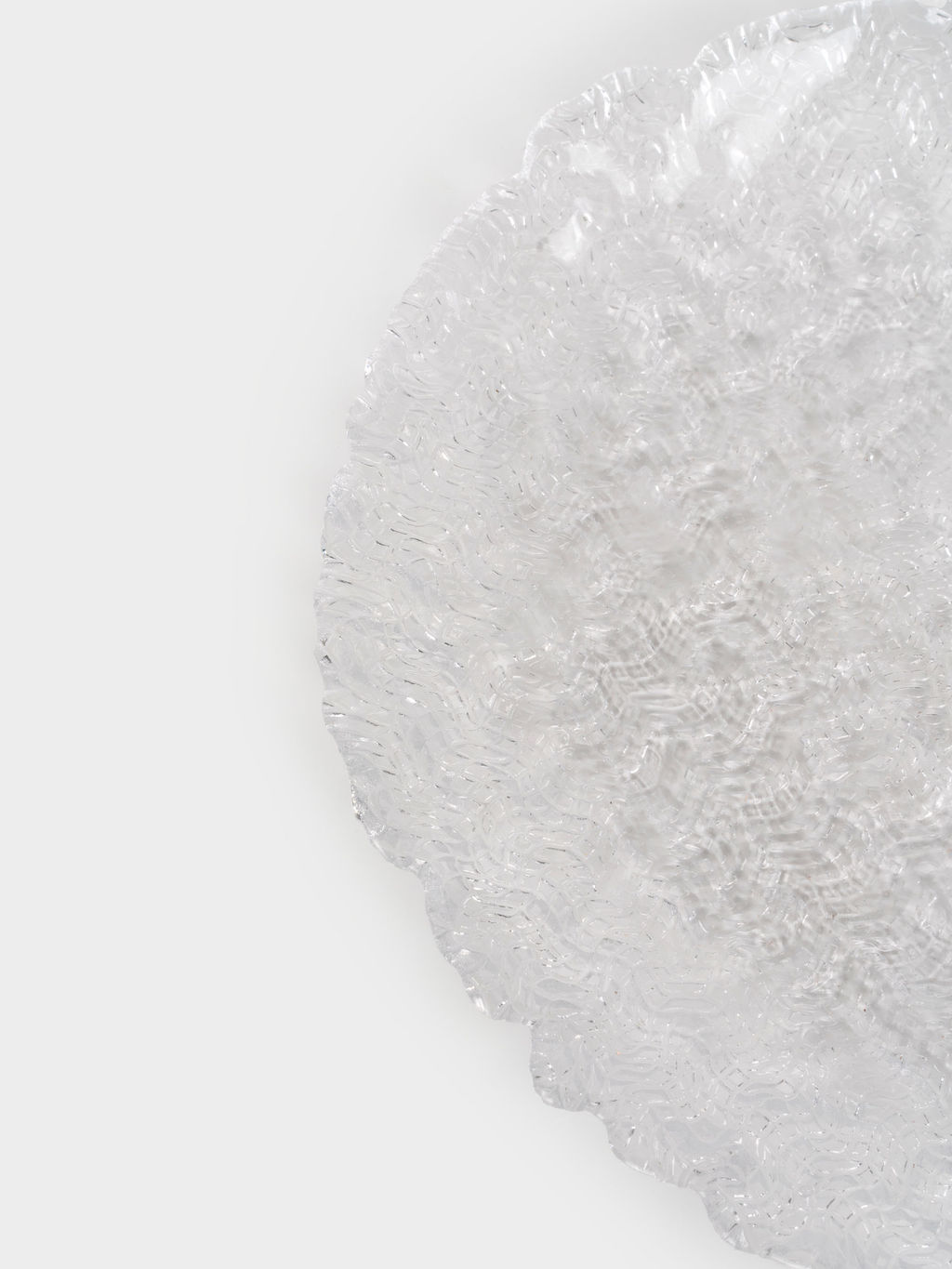 Блюдо, 33х3 см, стекло Р, Ripples - Anna lafarg фото 4
