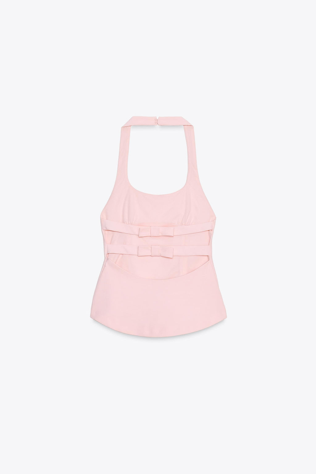 HALTER TOP WITH BOWS - Zara фото 11