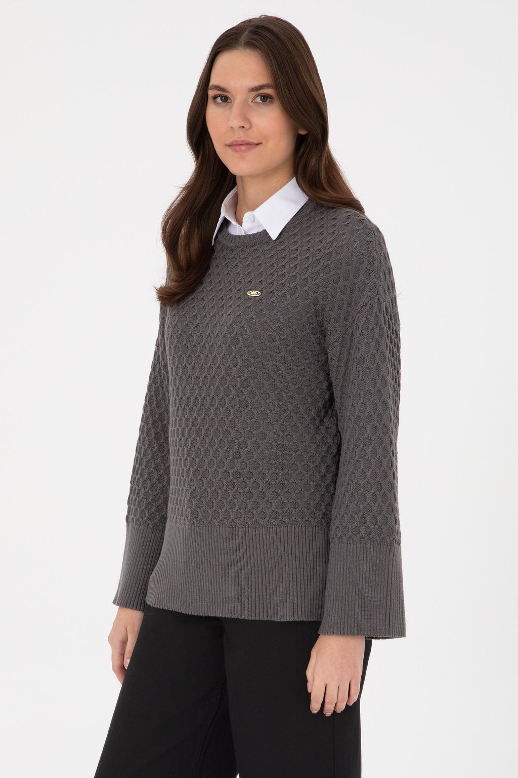 Kad_n Gri Kazak - U.s. polo assn фото 3