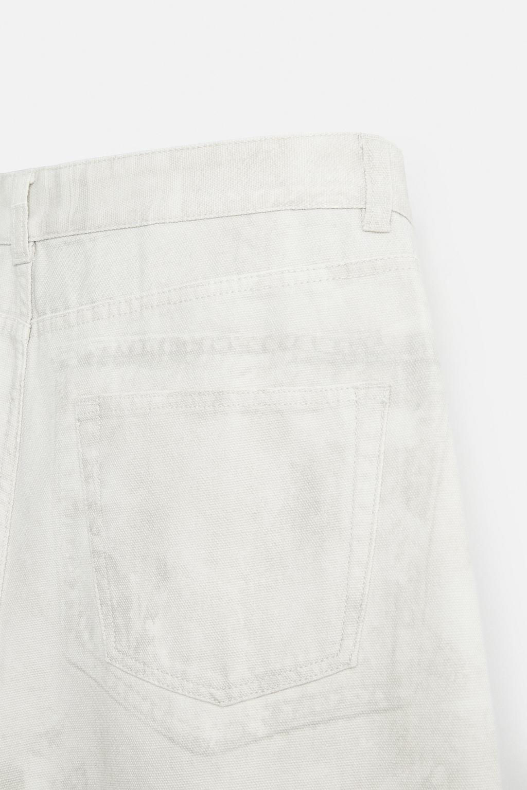 ABSTRACT PRINT TROUSERS - Zara фото 10