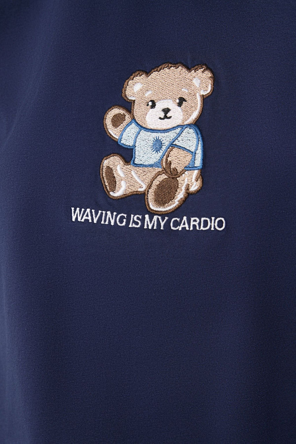 TRENDYOLMILLA Kahverengi %100 Pamuk Regular/Normal Kal?p Ay?c?k Nak?sl? Orme T-Shirt TWOSS25TS00088 фото 4