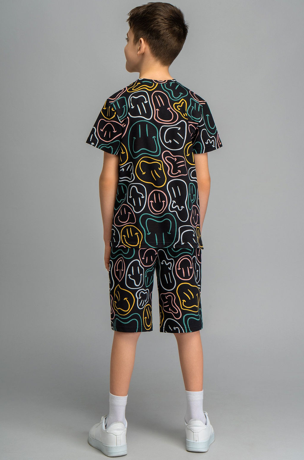 Хлопковый костюм для мальчика Happyfox