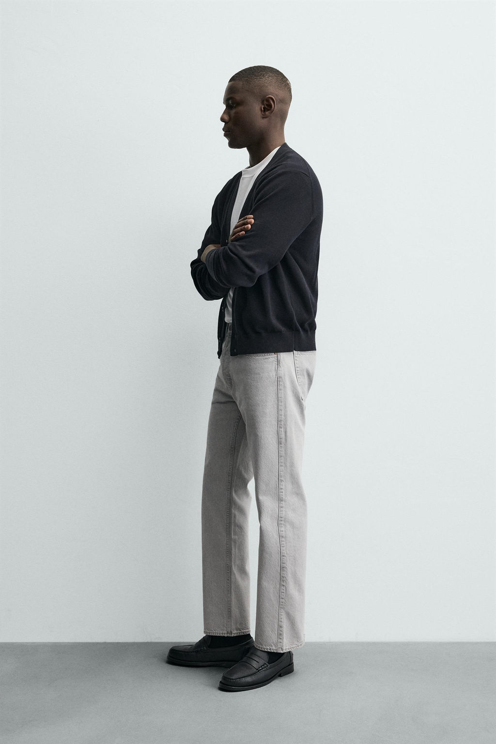 STRAIGHT ANKLE FIT JEANS - Zara фото 11