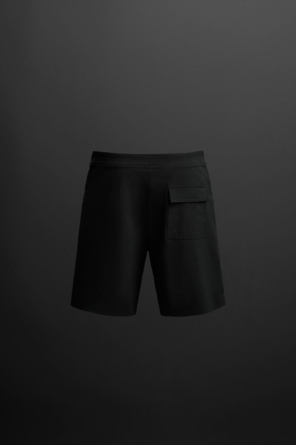 SURF BOARD SHORTS WITH POCKET - Zara фото 3