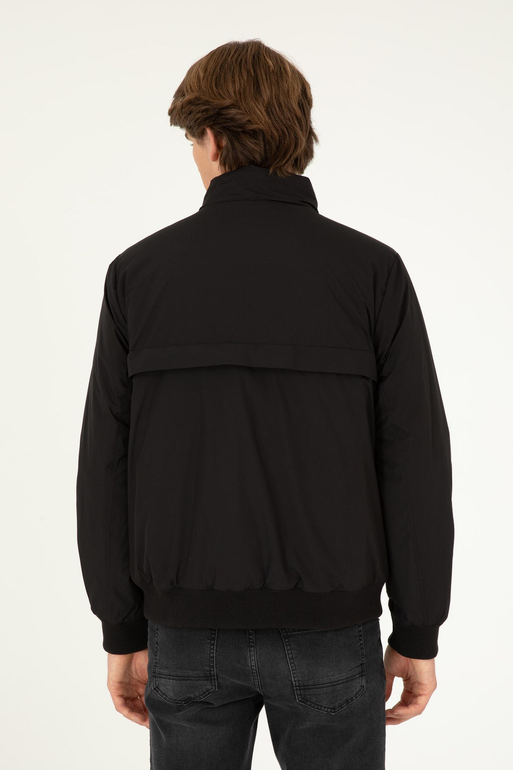 Мужское черное пальто Неожиданная скидка в корзине - U.s. polo assn фото 5