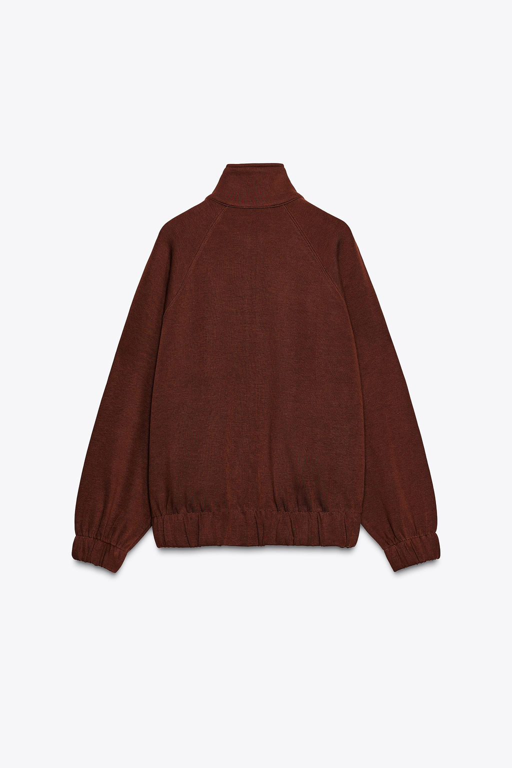 SOFT ZIP-UP SWEATSHIRT - Zara фото 6