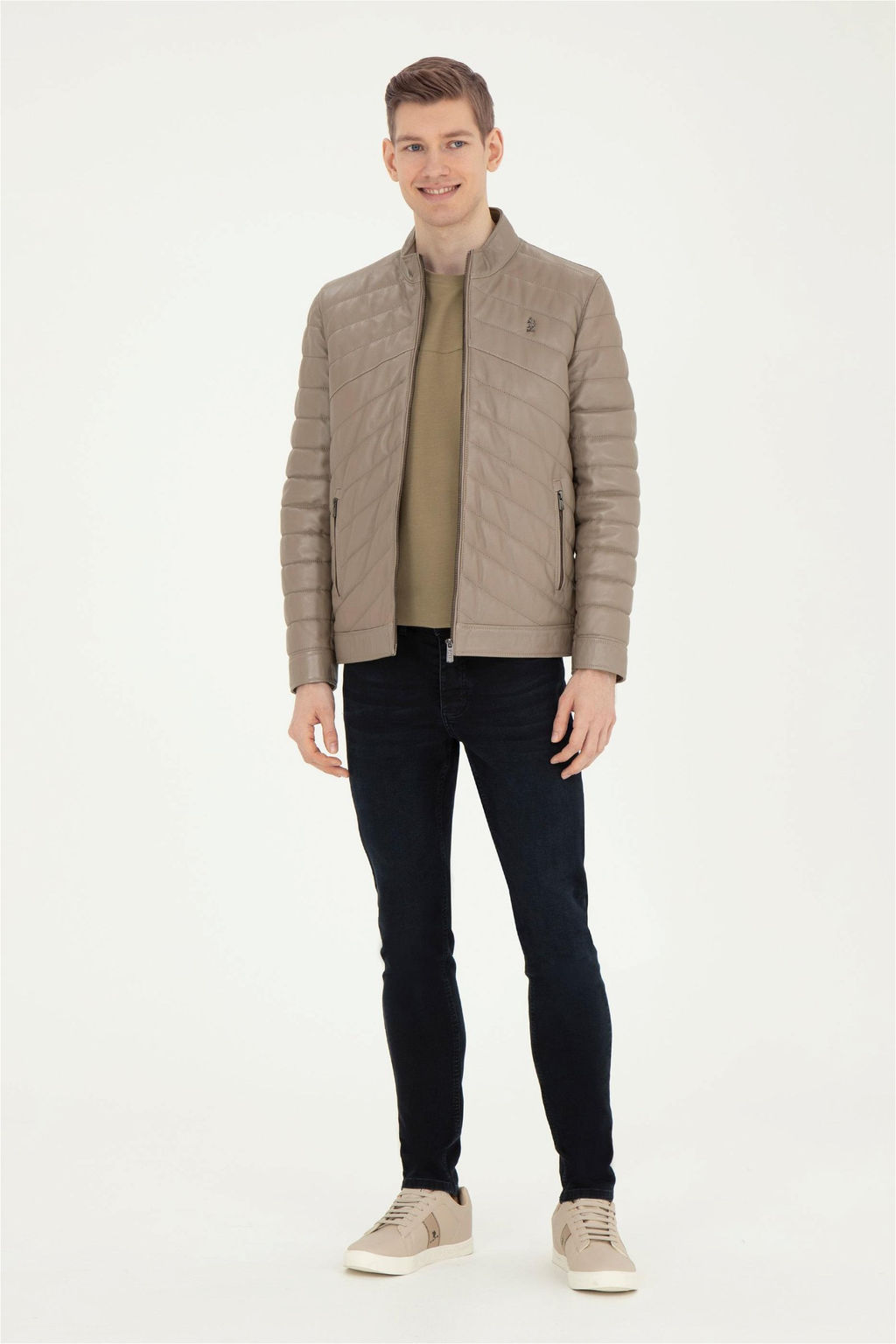 Мужская куртка из норковой кожи Неожиданная скидка в корзине - U.s. polo assn фото 4