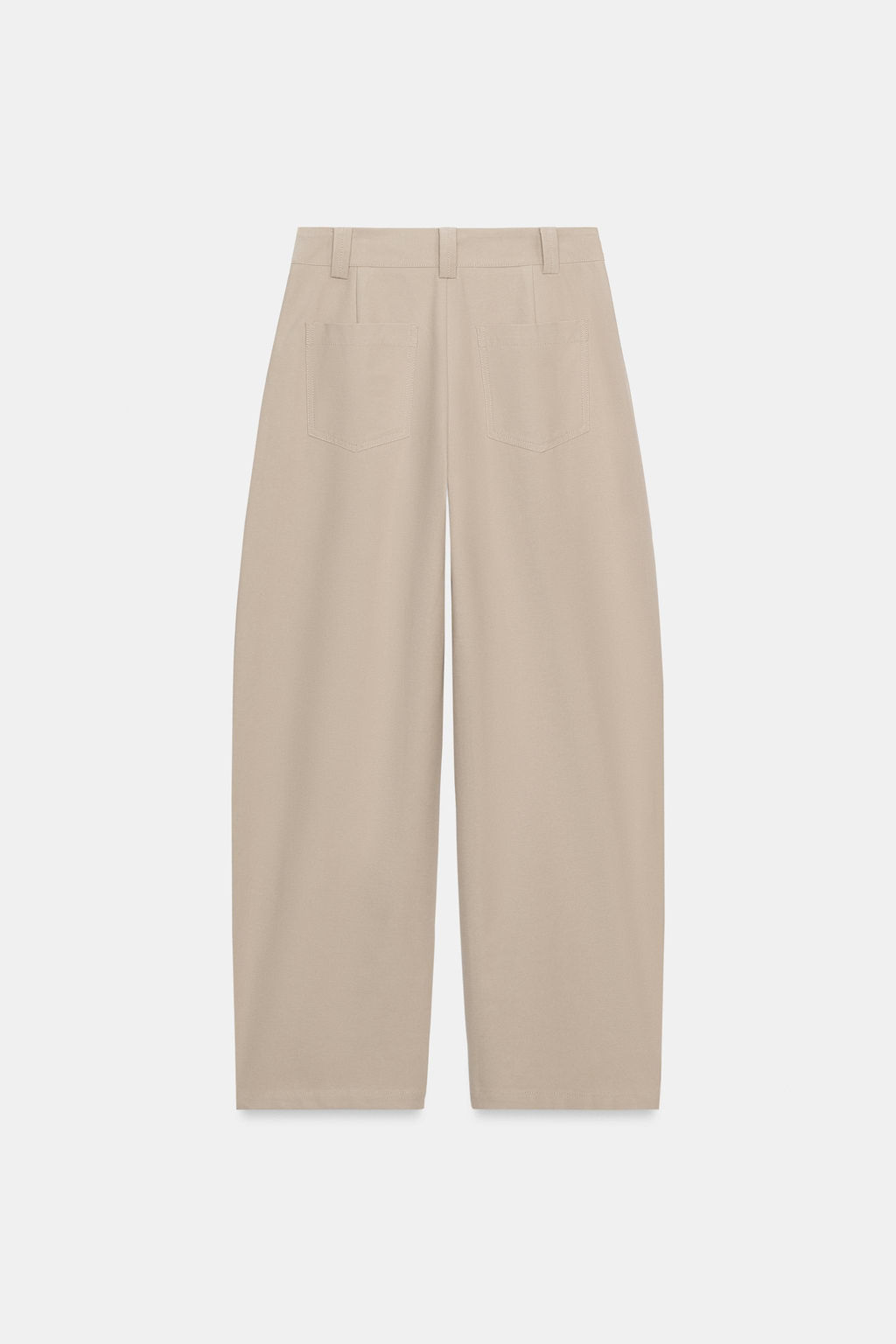 PANTAL?N BARREL / Tostado - Zara фото 10