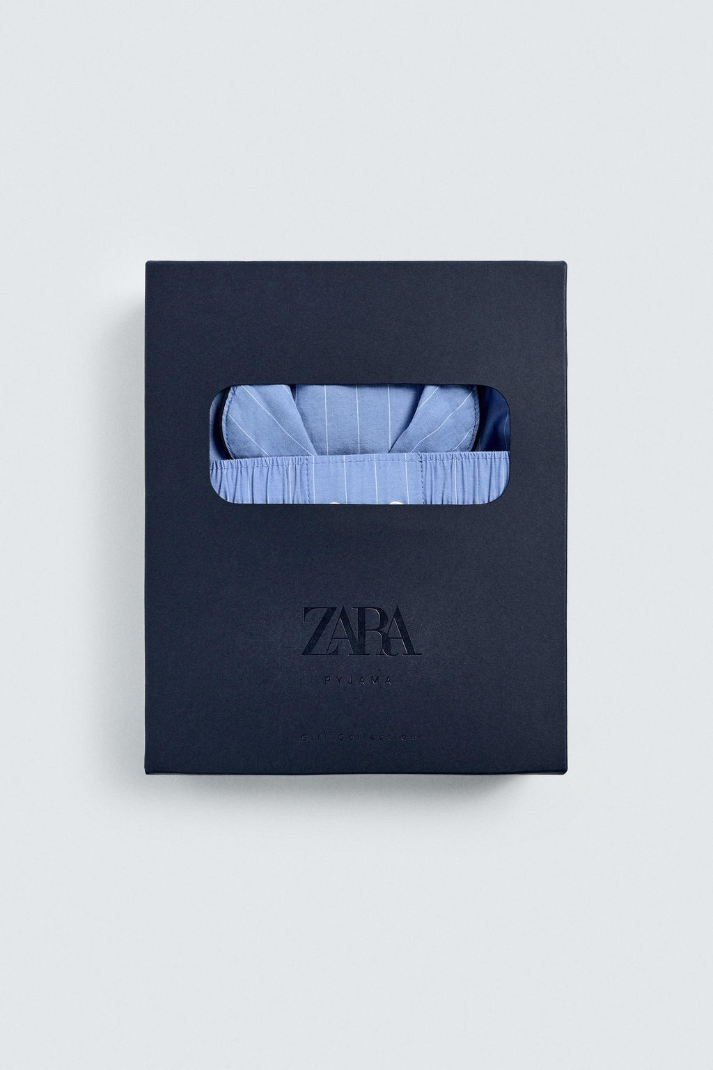 SET PIJAMA ESTRUCTURA VIVOS CONTRASTE / Azul - Zara фото 13