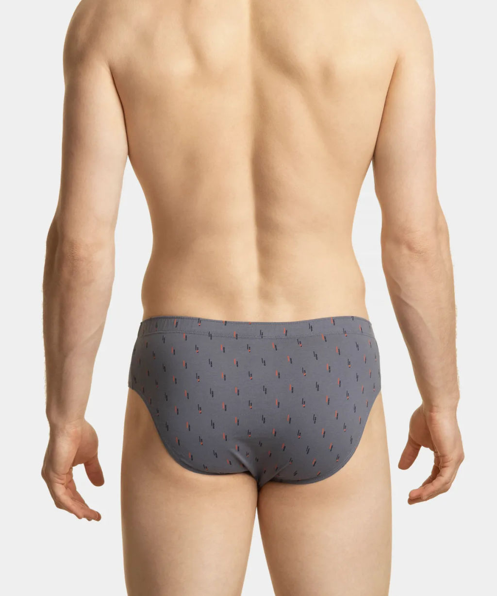 3MP-101/02 Трусы классика Line - набор 3 шт. серый + графитовый + черный - Atlantic фото 4