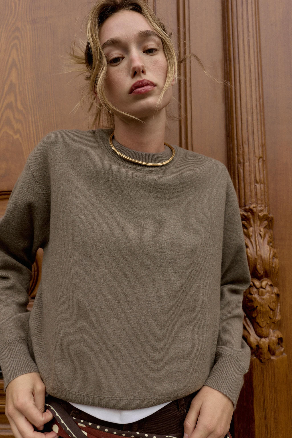 PLAIN KNIT JUMPER - Zara фото 2