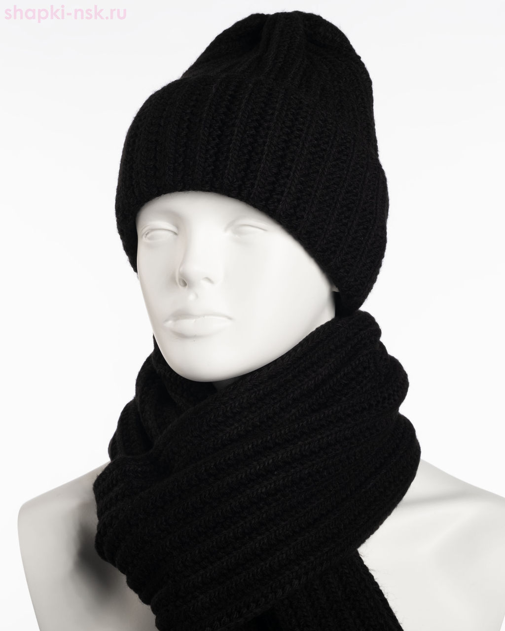 776 KWH Комплект женский (колпак+шарф) (56-58)