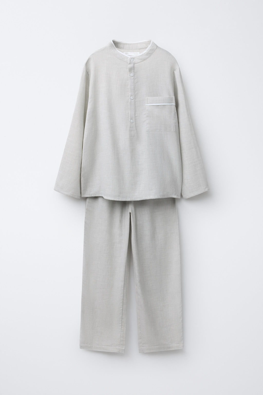 AGES 6-14 / HENLEY SHIRT PYJAMAS