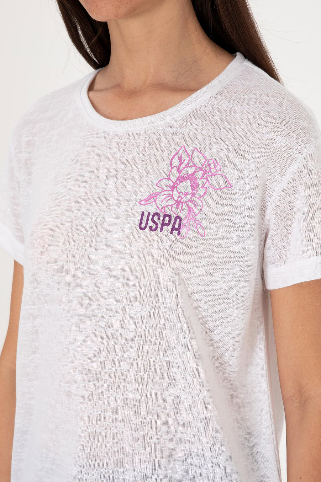 Kad_n Beyaz Ti__rt Sepette S_rpriz _ndirim - U.s. polo assn фото 7