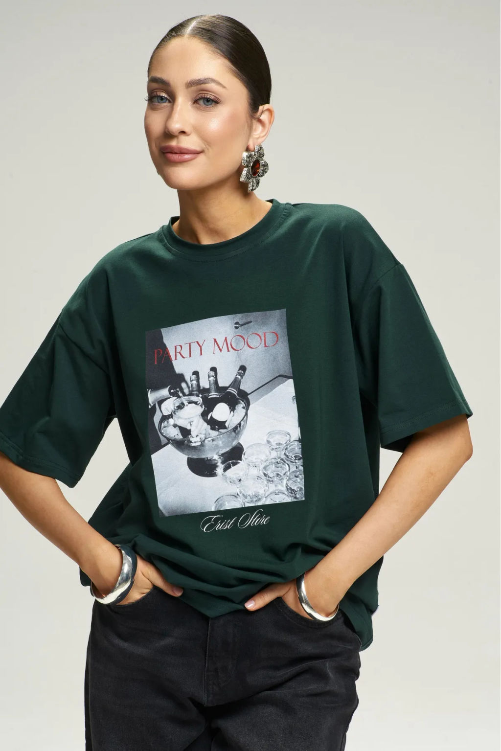 Футболка Party Mood Green