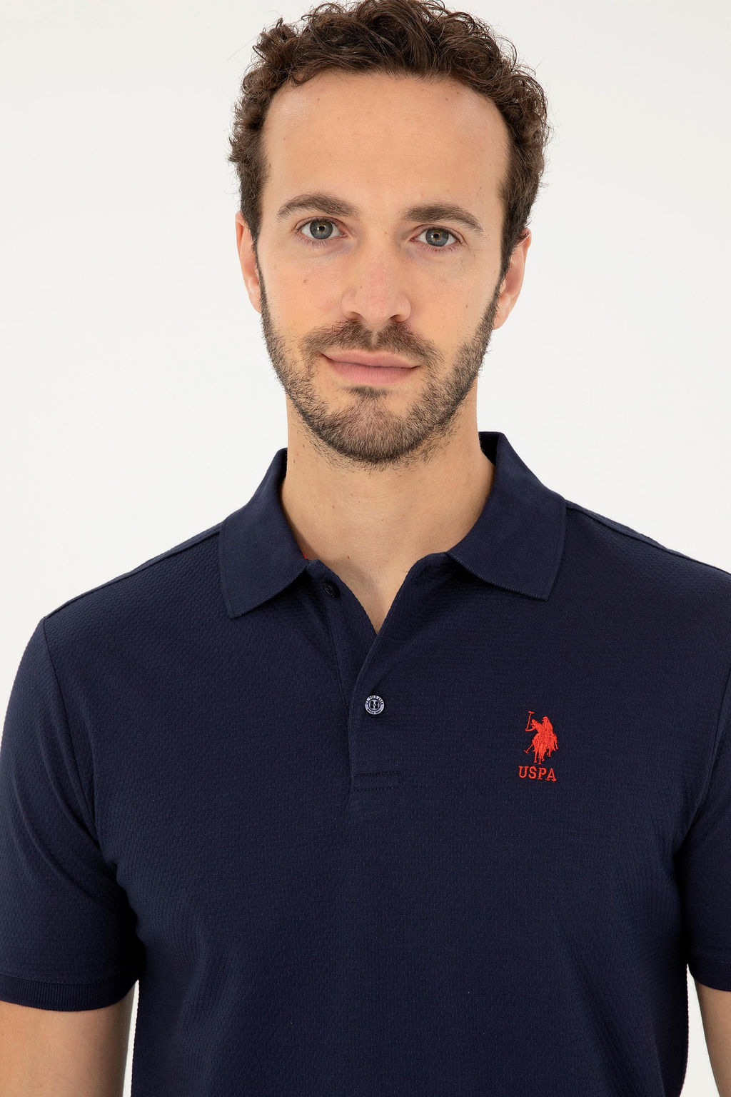 U. S. Polo Assn / Мужская темно-синяя футболка - U.s. polo assn фото 2