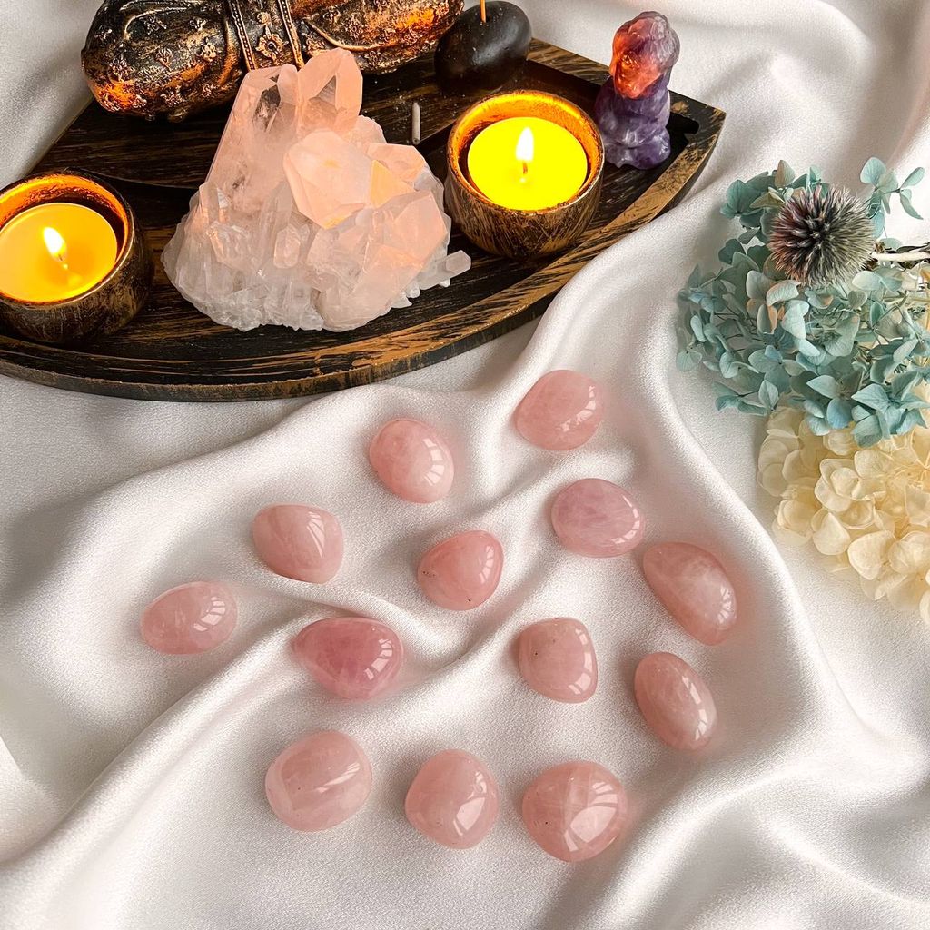 Галтовка Розового кварца - Радуга самоцветов фото 2