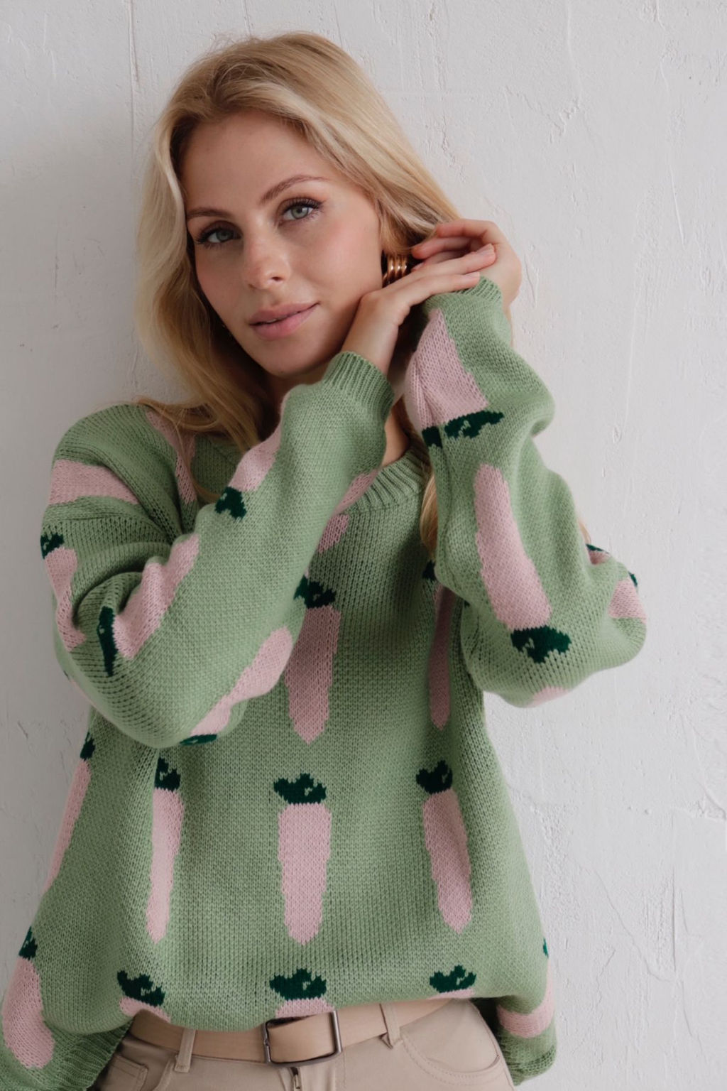 9911 Джемпер светло-зелёный - Martichelli фото 14