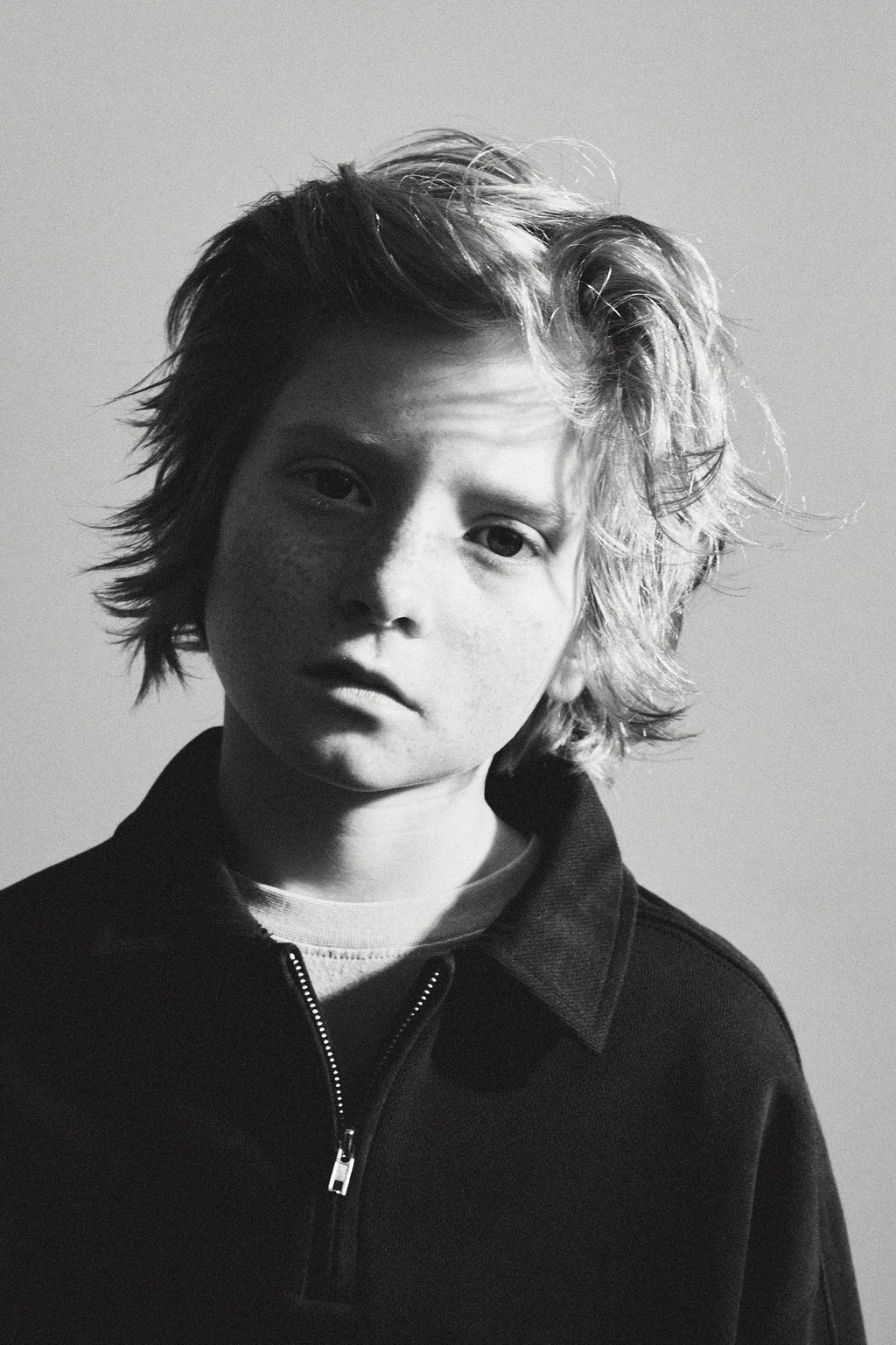 STORIESZ - POLO FELPA CREMALLERA / Azul