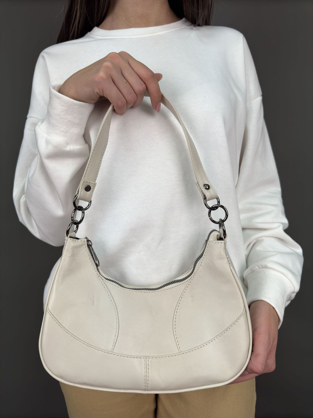 Сумка женская из телячьей кожи