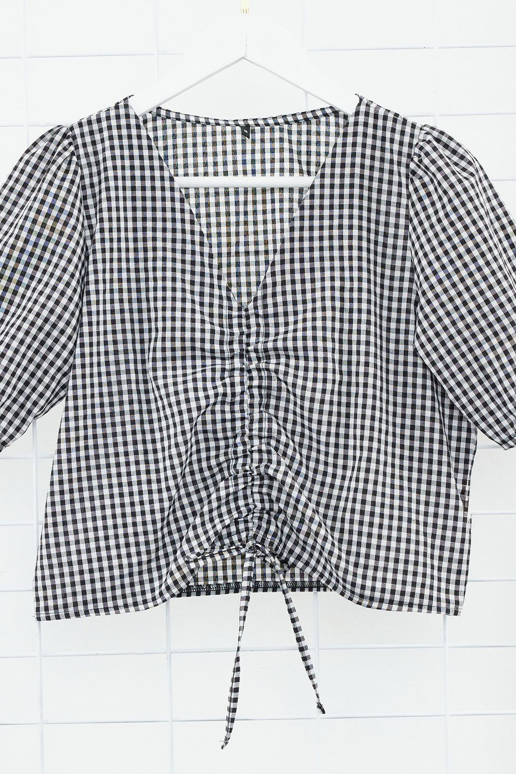 Siyah Buzgulu Potikare Crop Dokuma Bluz TWOSS24BZ00643 - Trendyolmilla фото 7