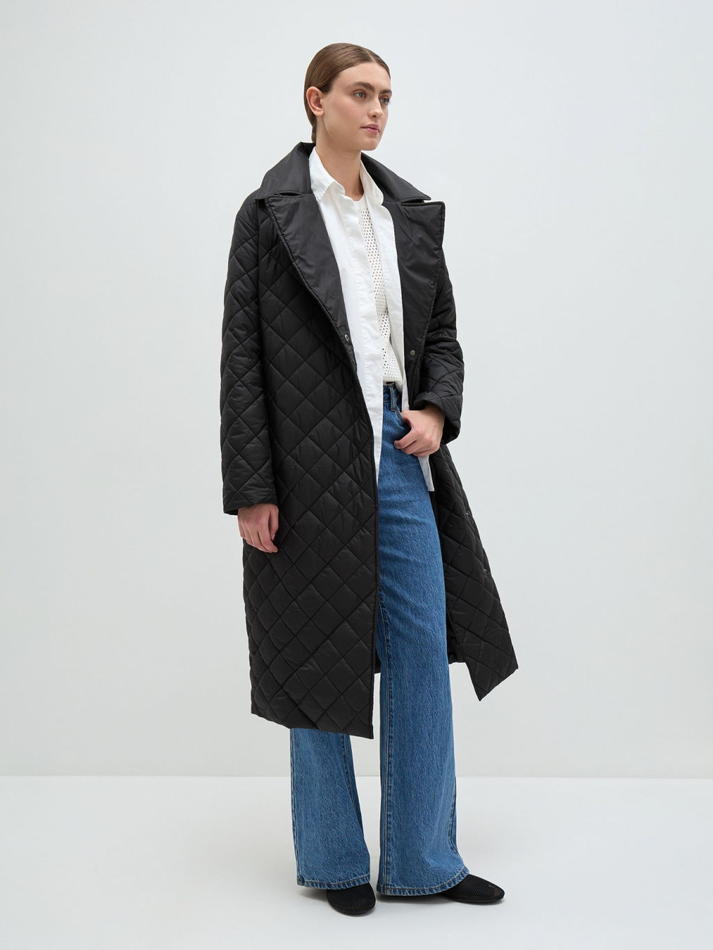 Conso/SL 240103 - nero Утепленное пальто