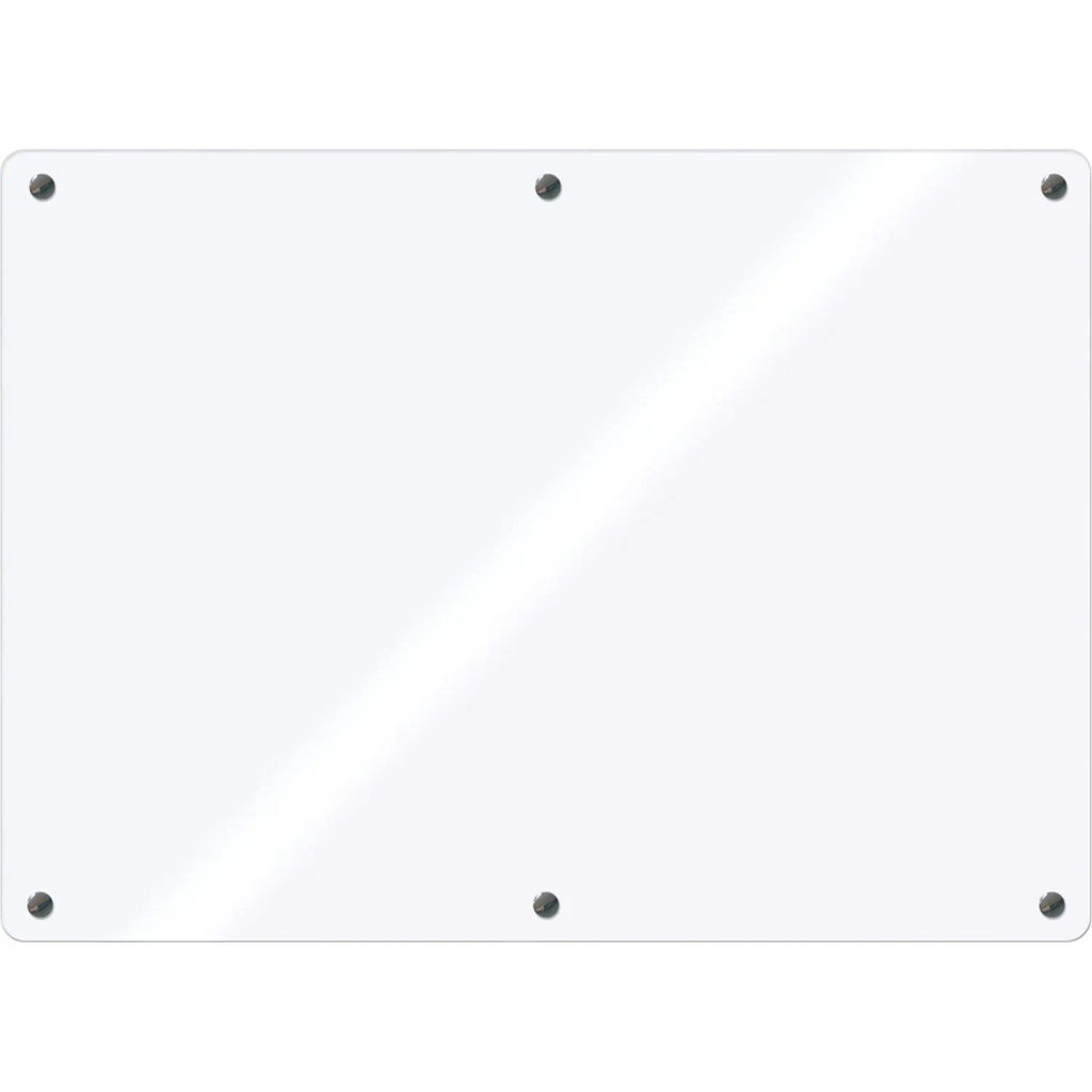 Доска стеклянная магнитная, 120х200, Attache, белый