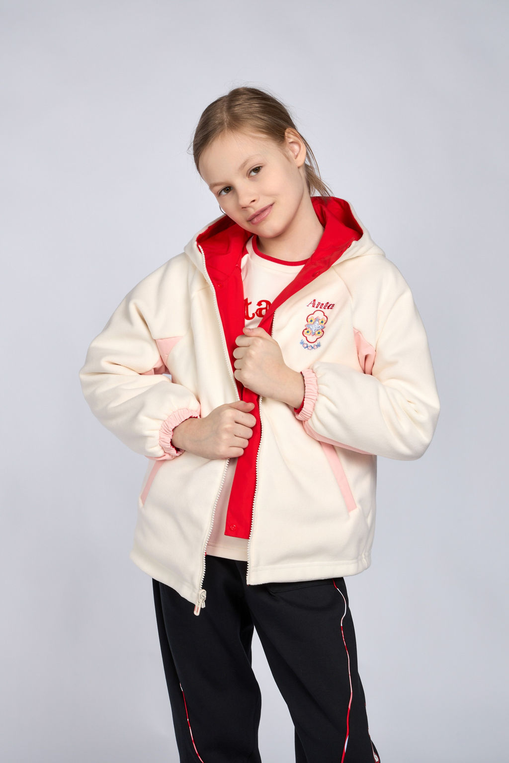 Двусторонняя куртка Красный Reversible Jacket