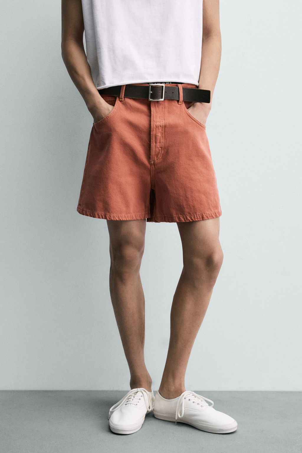 BERMUDA DENIM RELAXED FIT COLOR / Caldero - Zara фото 2