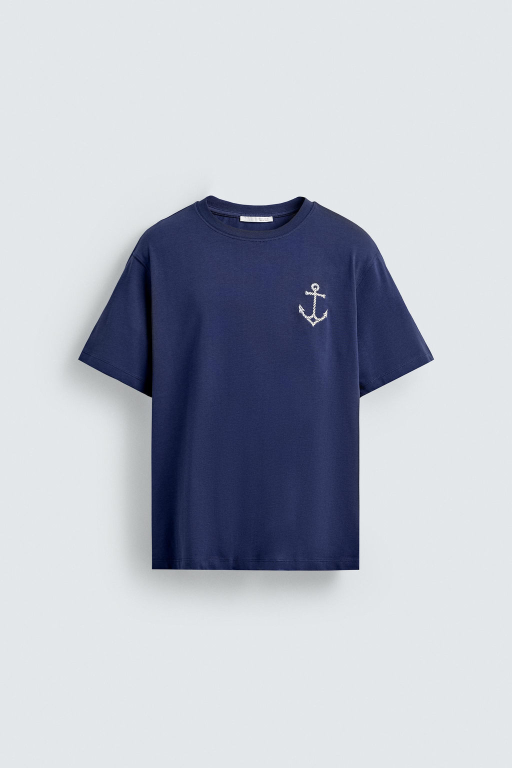 ANCHOR EMBROIDERED T-SHIRT - Zara фото 7