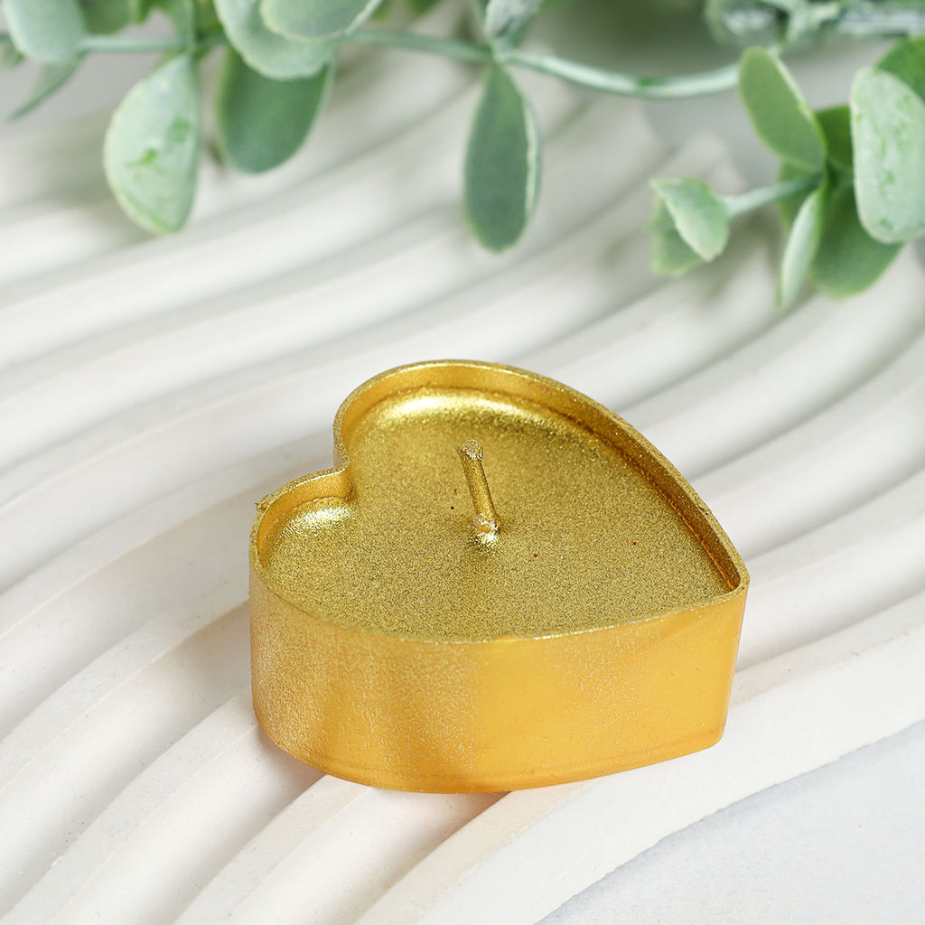 Свеча 25 штук Сердце / M-2505 /уп 24/48/глиттер - Галеонтрейд фото 6