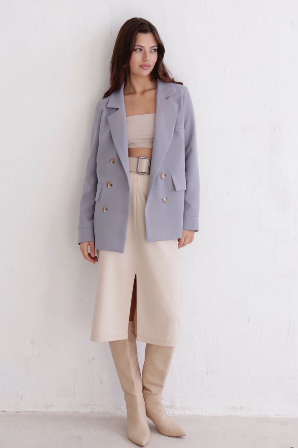 Двубортный жакет с английским воротником - Martichelli фото 145