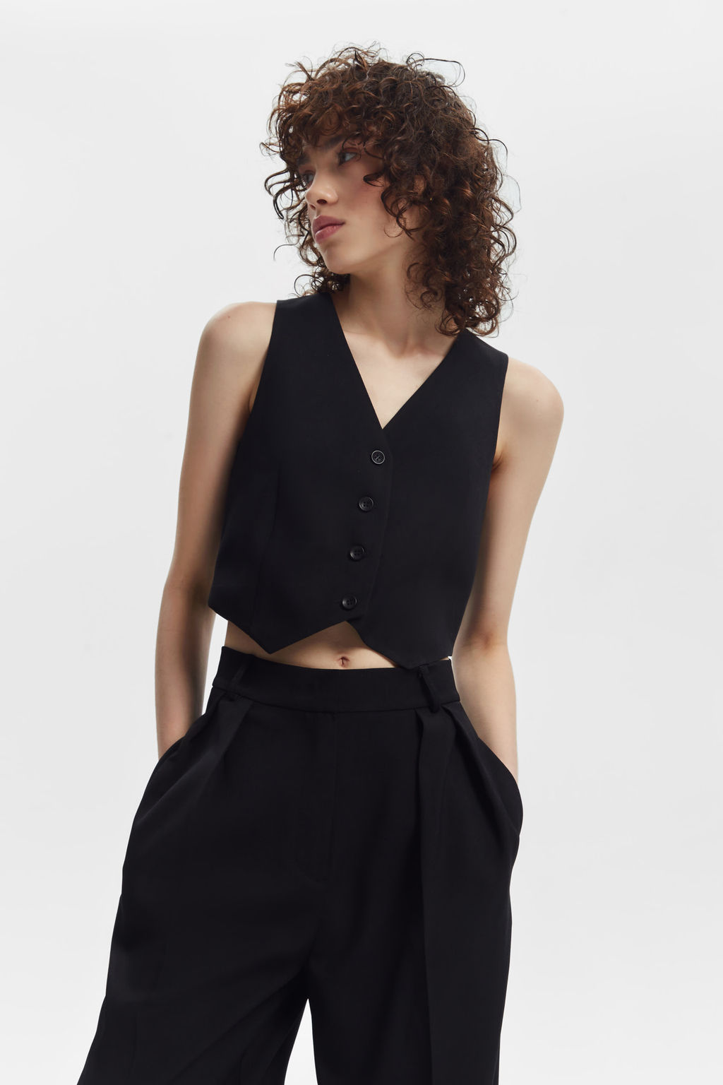 Жилет укороченный - Mollis фото 3