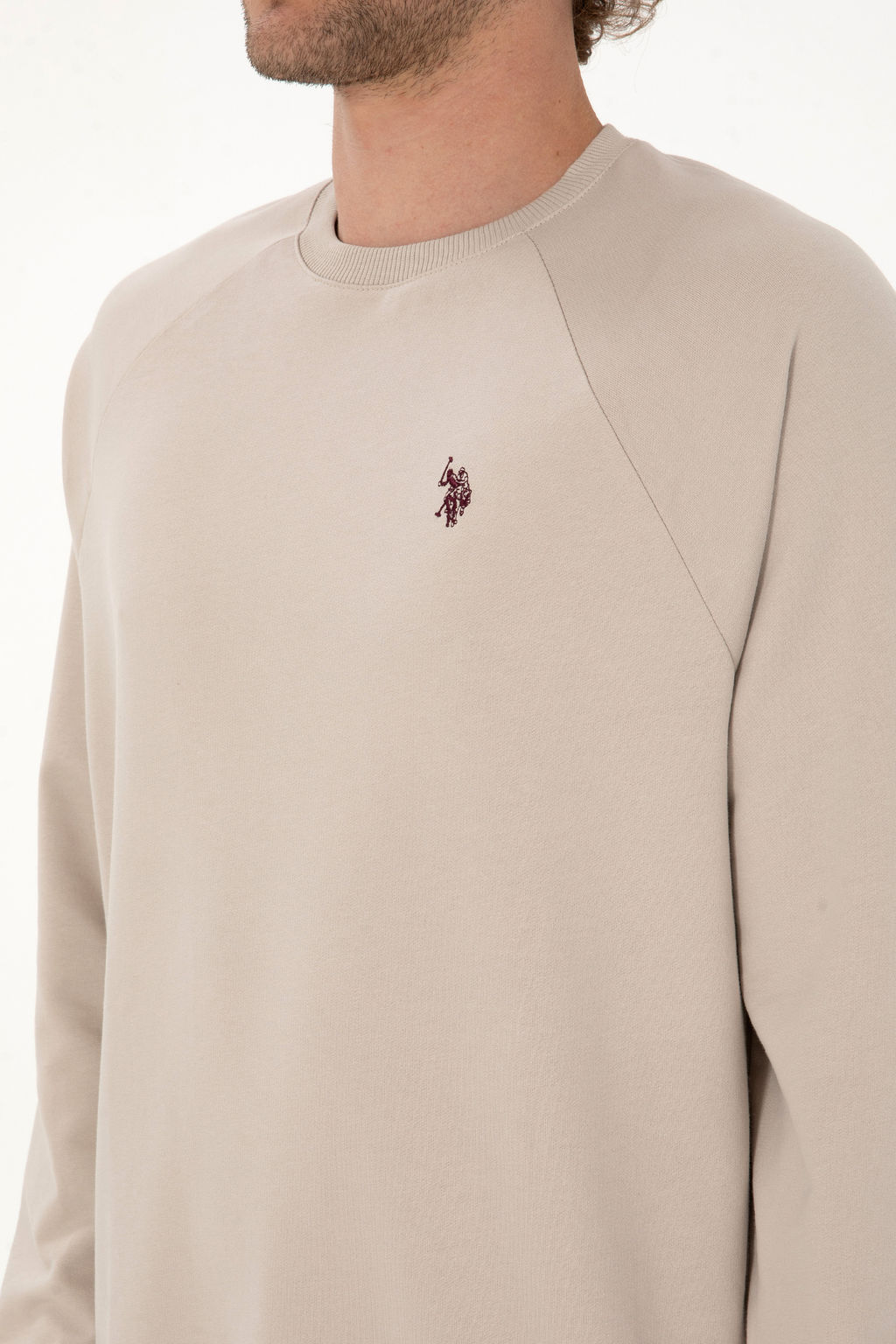 Erkek Regular Fit Bisiklet Yaka Ta_ _nce Basic Sweatshirt Sepette S_rpriz _ndirim - U.s. polo assn фото 14