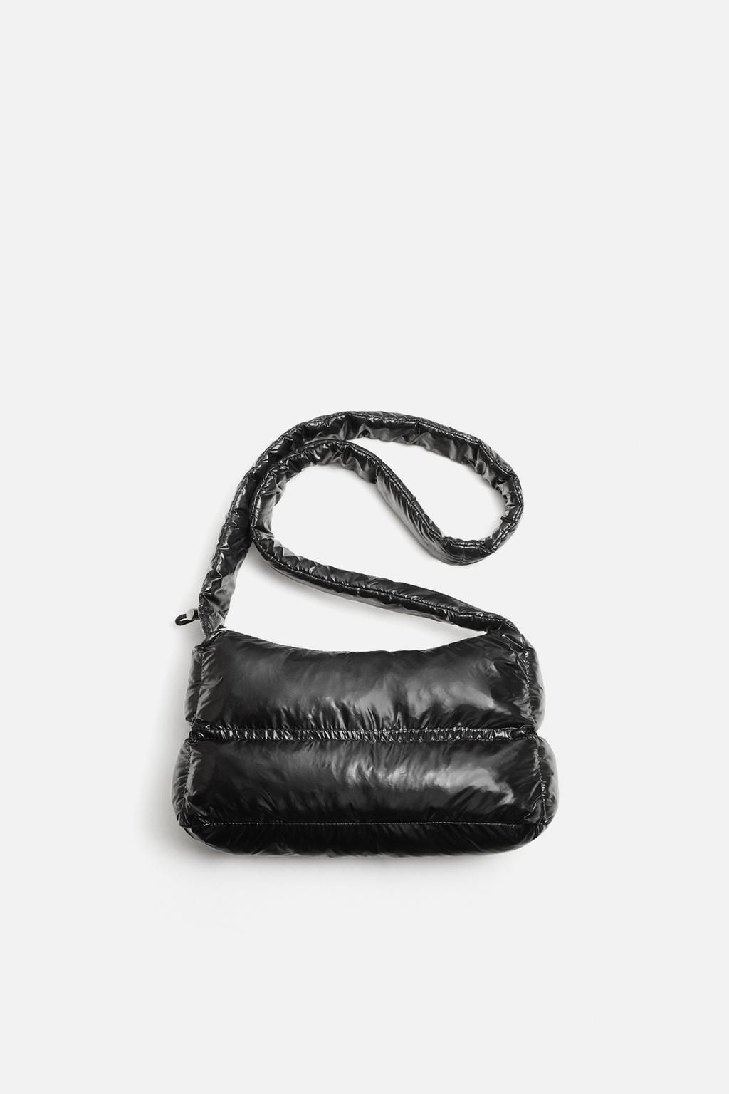 SHINY QUILTED CROSSBODY BAG - Zara фото 6