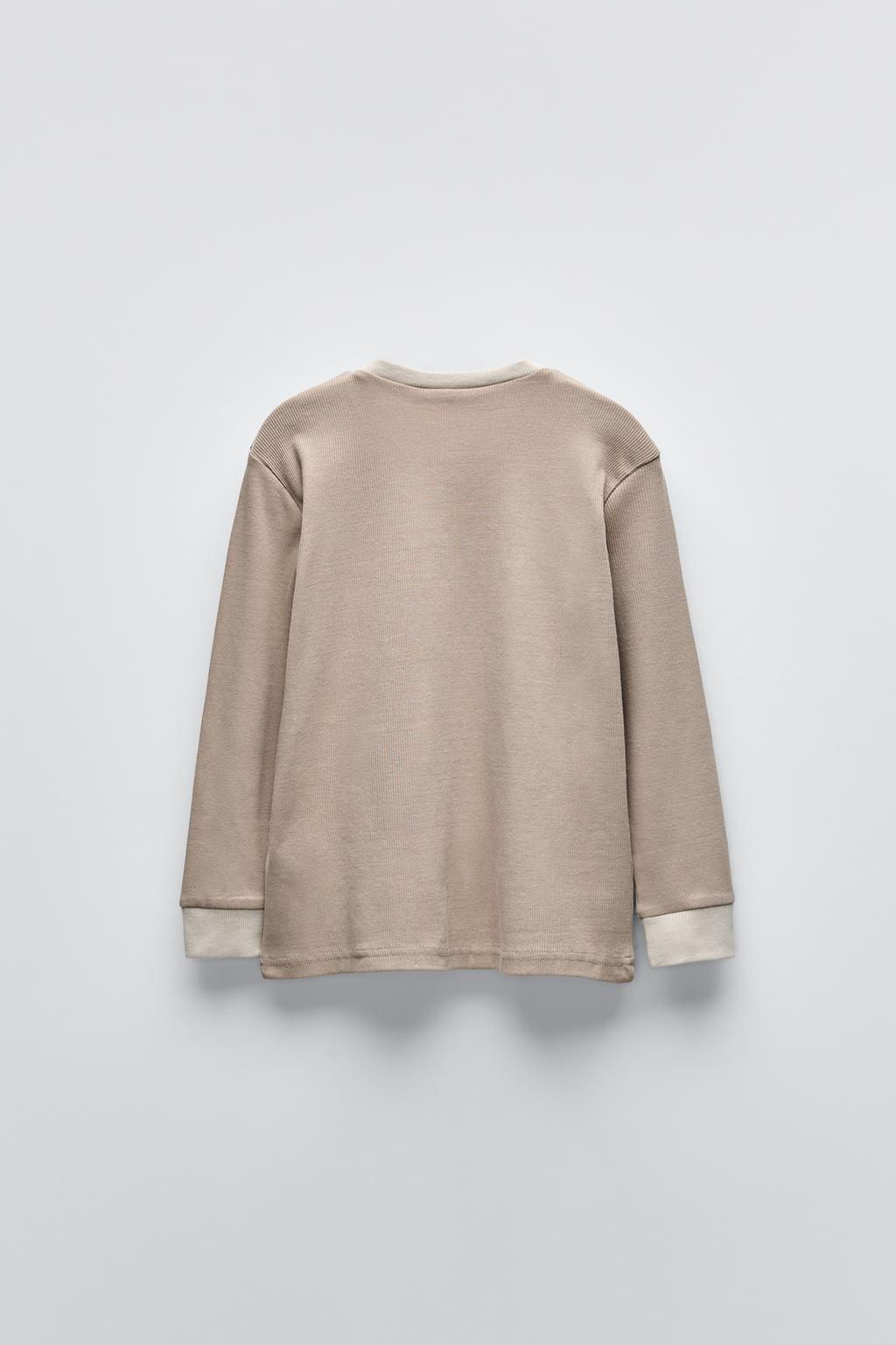 6-14 YEARS/ PLAIN HENLEY PYJAMAS - Zara фото 19