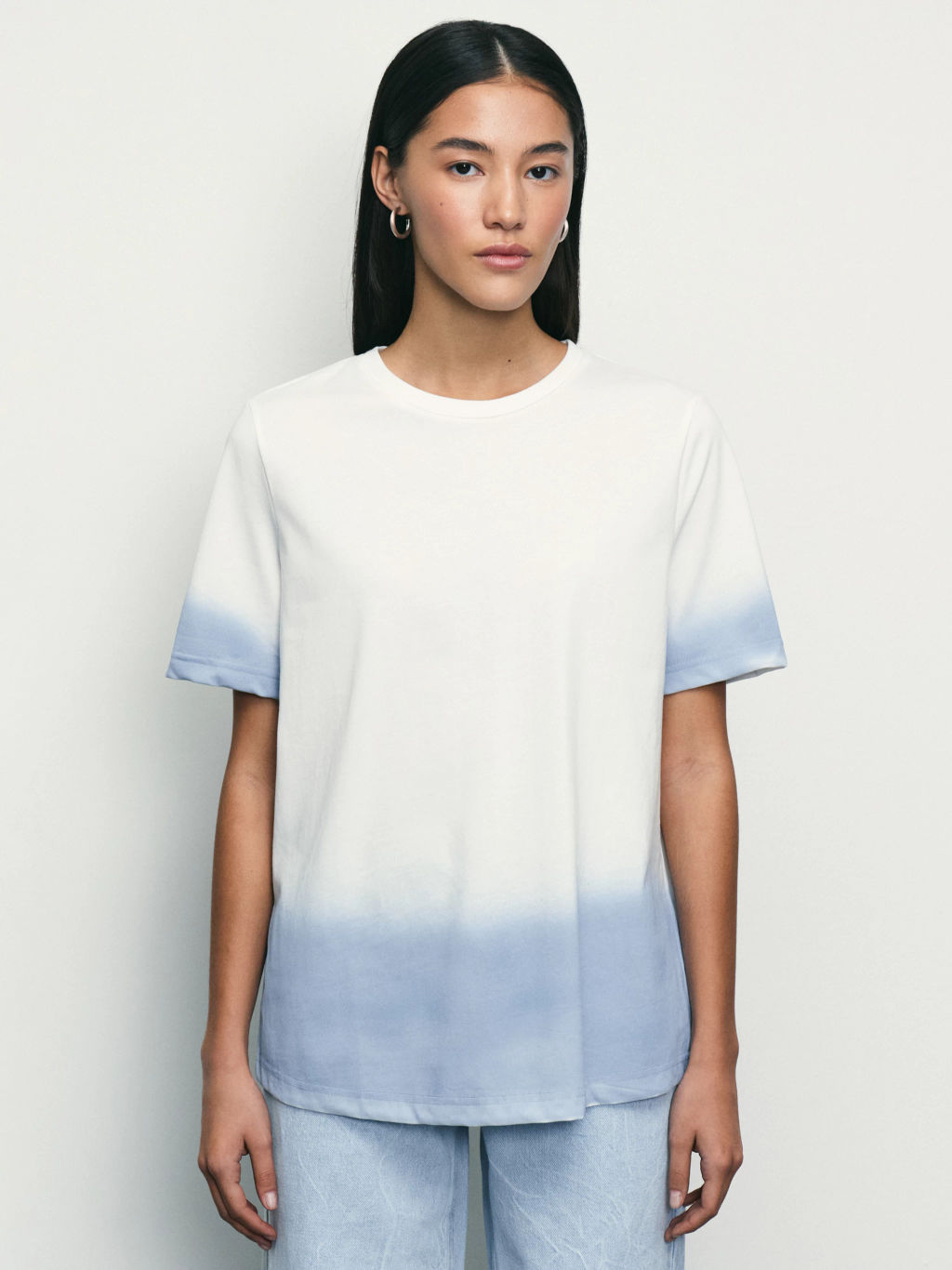 Футболка с принтом тай-дай / Zarina  фото 3