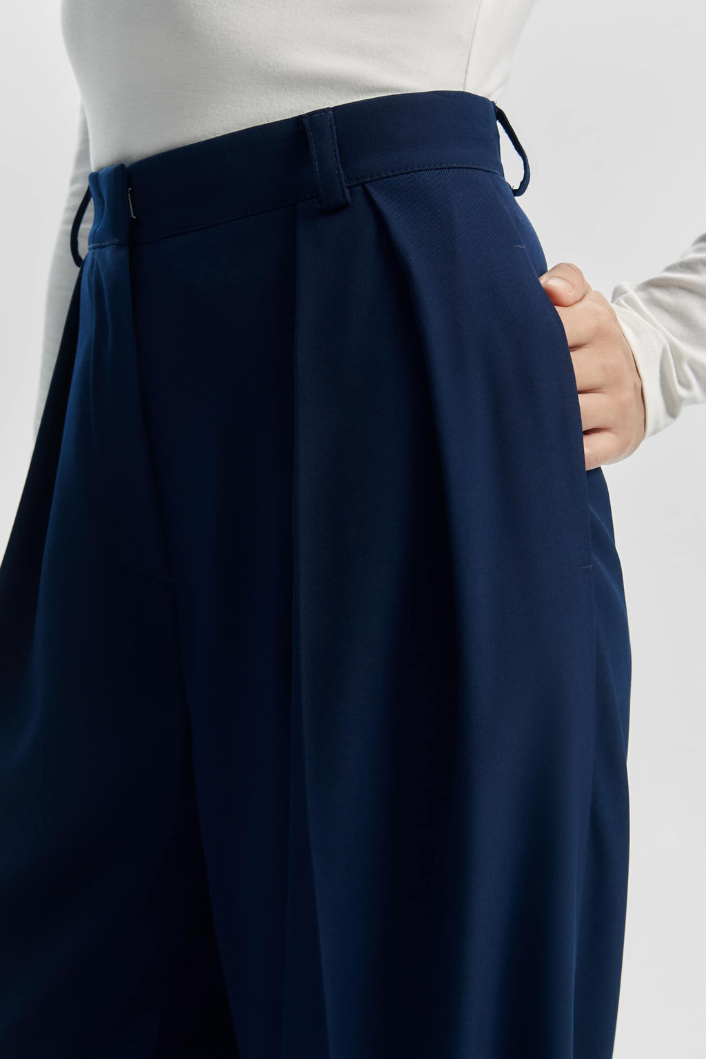 Брюки-палаццо со складками - Mollis фото 4