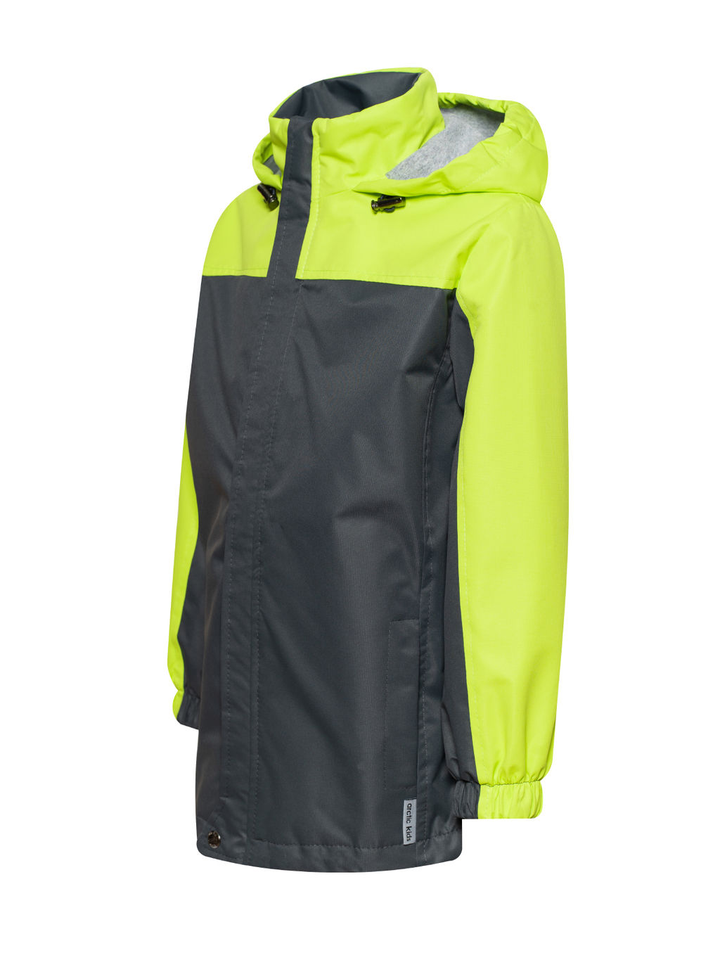 Ветровка детская серо-салатовая 20-019/1 (110-116, 60)